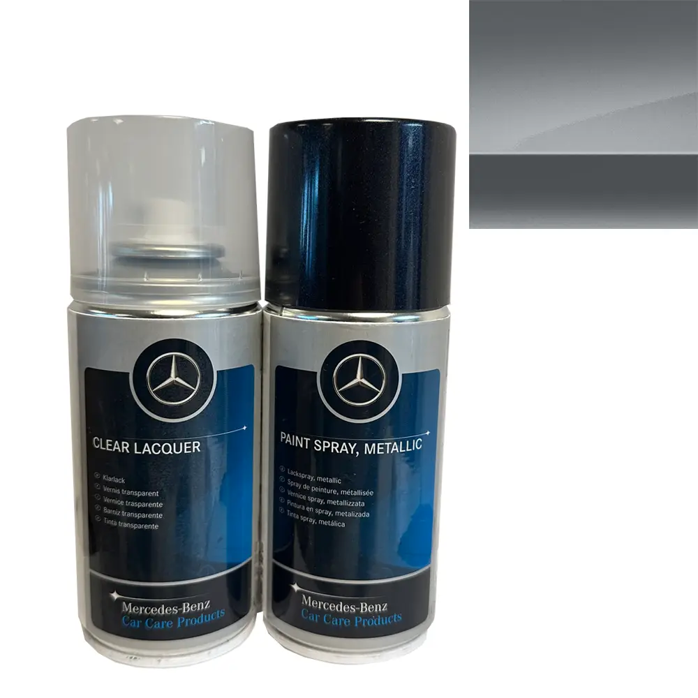 Mercedes-Benz Metallic-Lacksprühdose Iridiumsilber