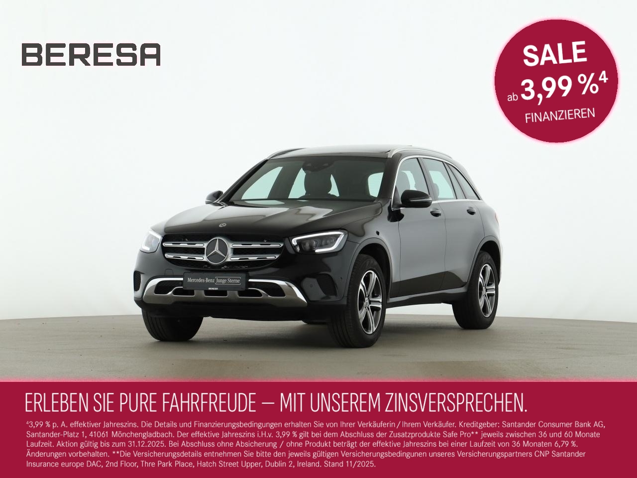 GLC 220 d 4M Pano AHK Multibeam Kamera AMG Int.