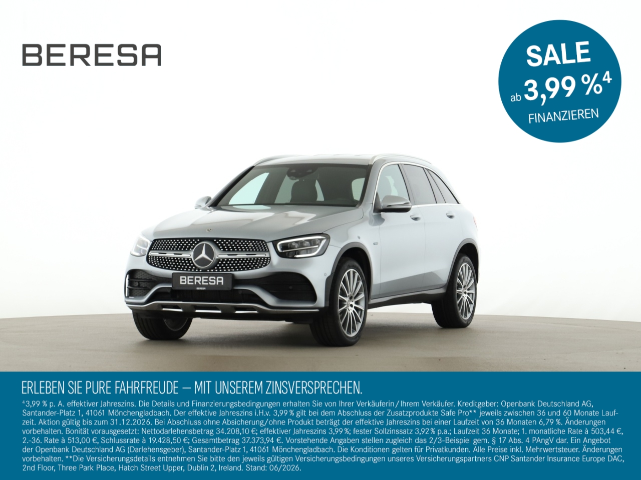 GLC 300 e 4M AMG AHK Distronic LED Kamera