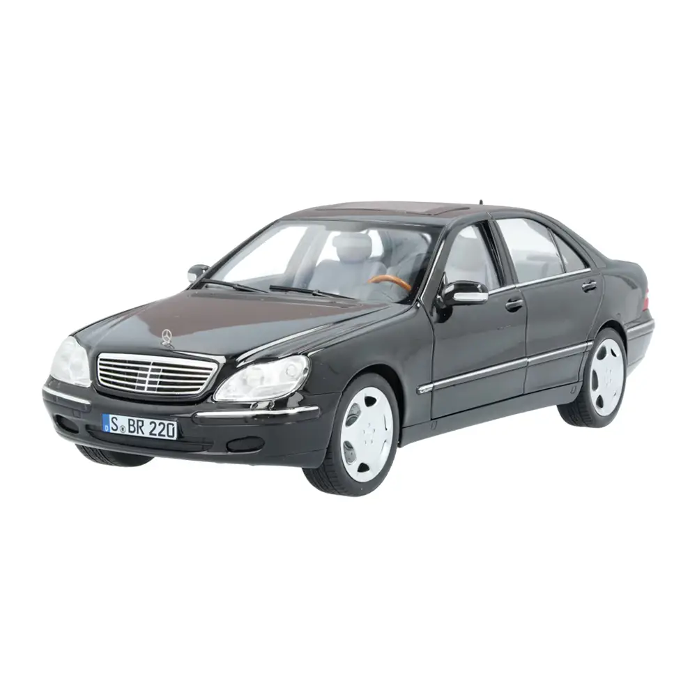 Mercedes-Benz S 600 Limousine Langversion V220 (2000-2005) obsidianschwarz Norev 1:18