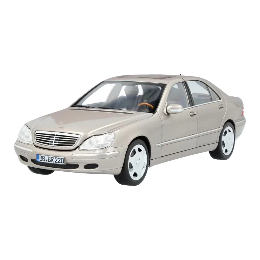 Mercedes-Benz S 600 Limousine Langversion V220 (2000-2005) cubanitsilber Norev 1:18