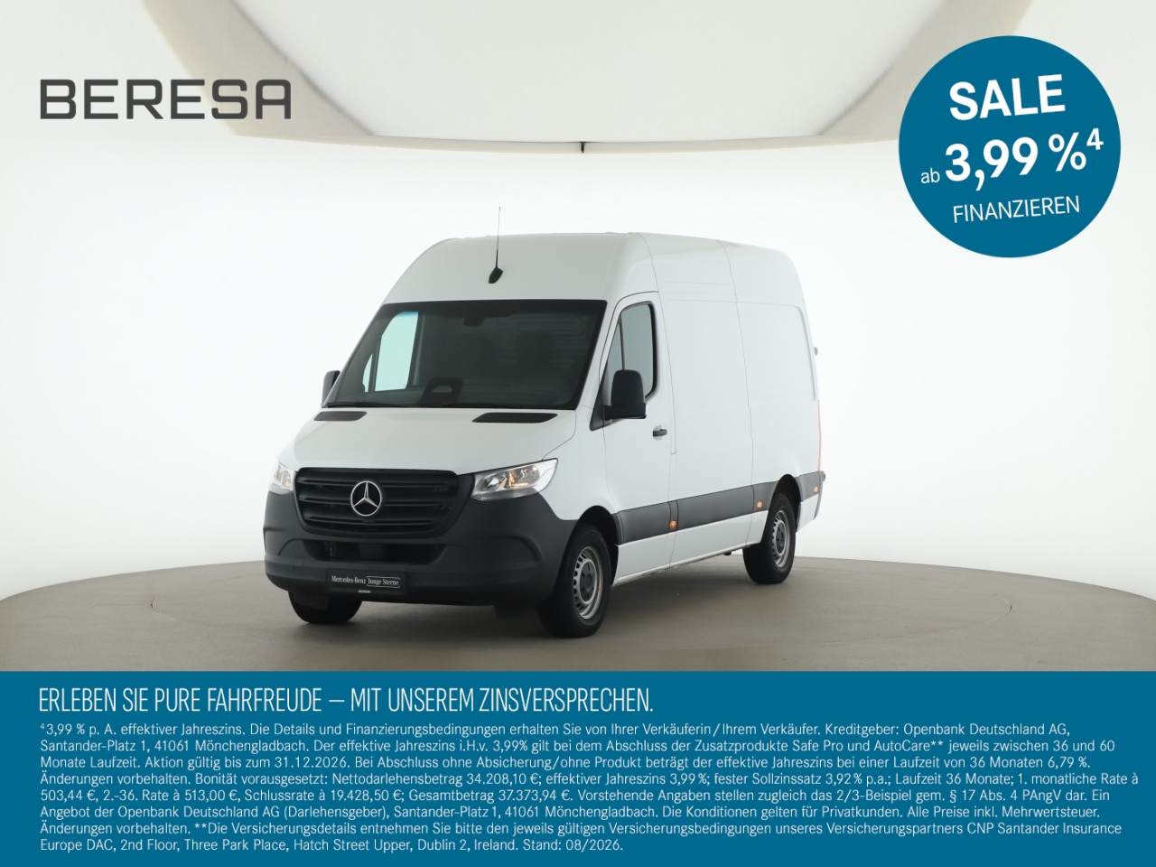 Sprinter 317 CDI Kasten Hoch Standard Pro Kamera