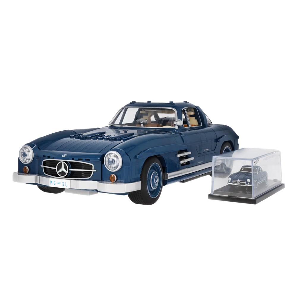 Mercedes-Benz 300 SL W 198 Klemmbaustein Modell 1:12 Sammleredition