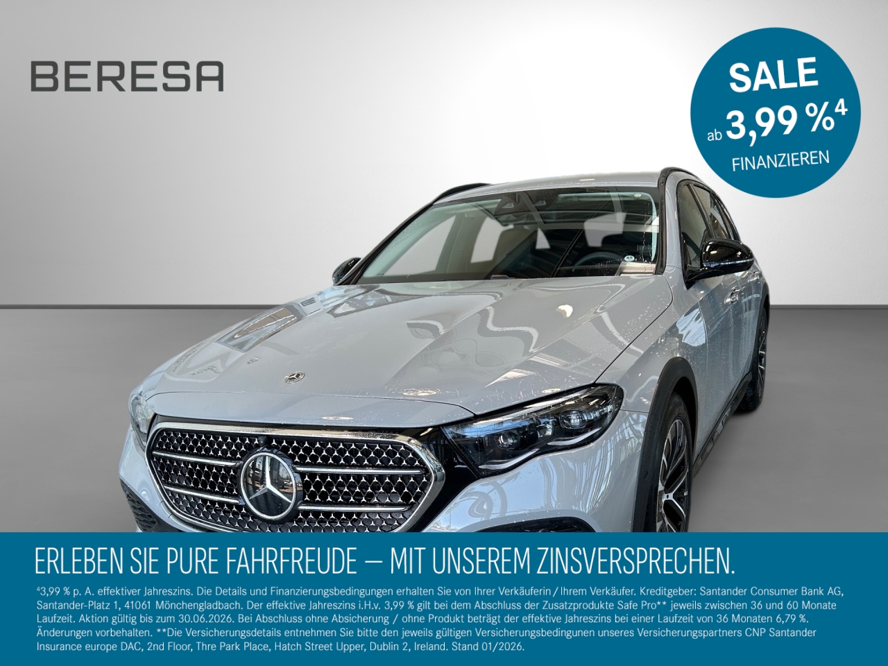 E 300 de 4M T All Terrain Night AHK Leder-Paket