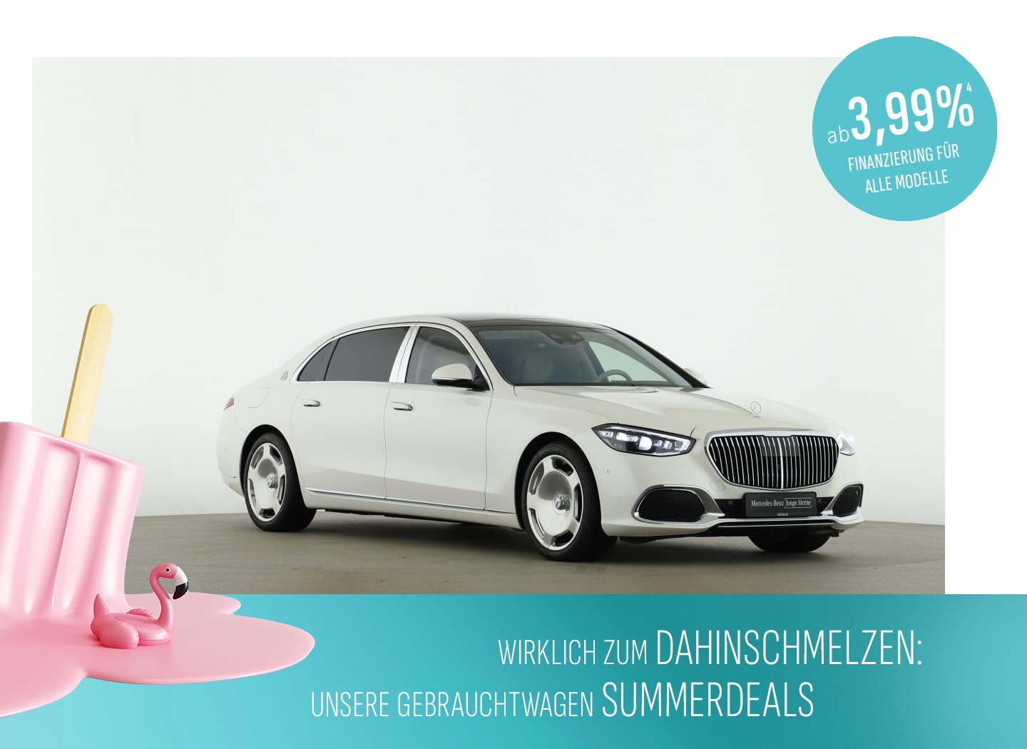S 580 4M Maybach Fond-TV Chauffeur Massage Pano