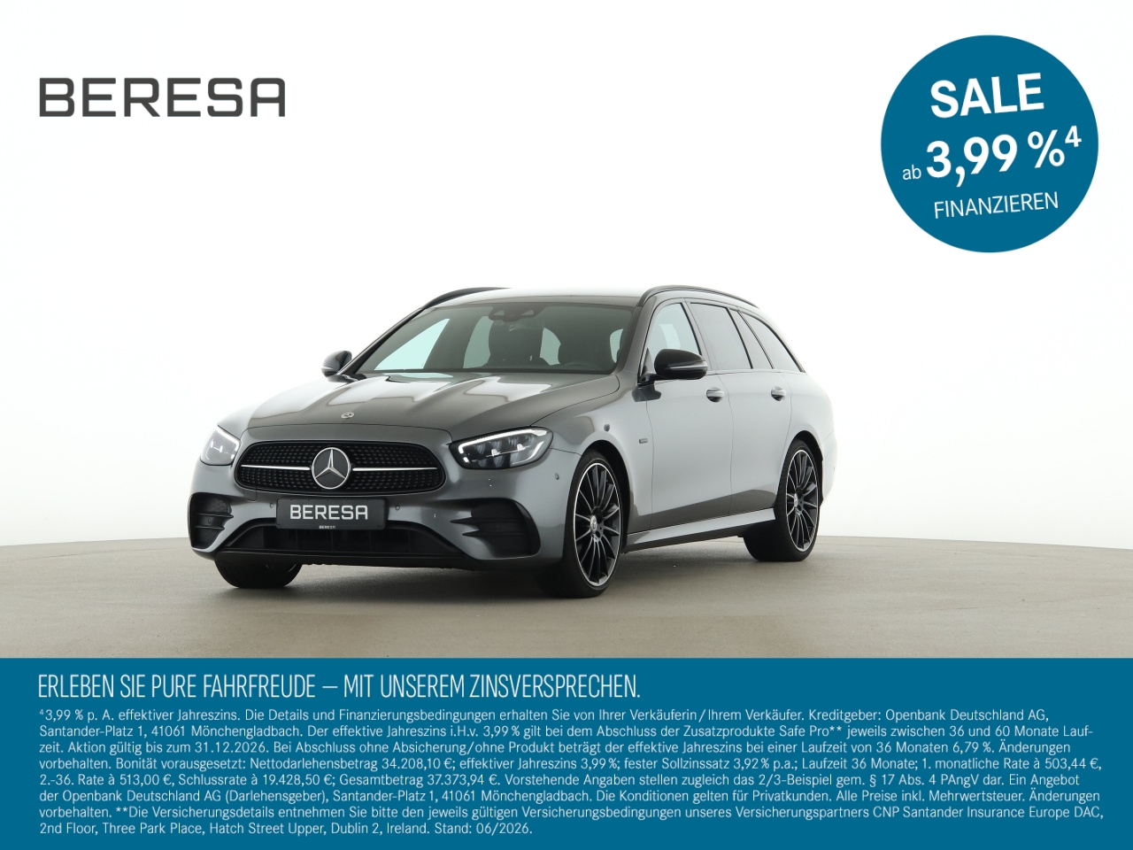 E 220 d 4M T AMG Night Edition AHK Burmester HUD