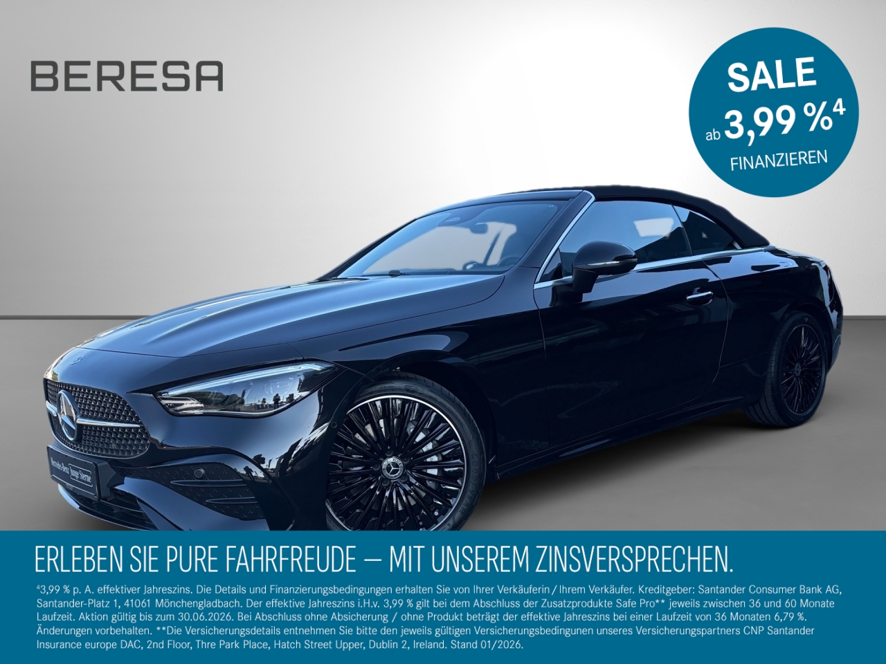 CLE 200 Cabriolet AMG Night Memory LED 19 Zoll