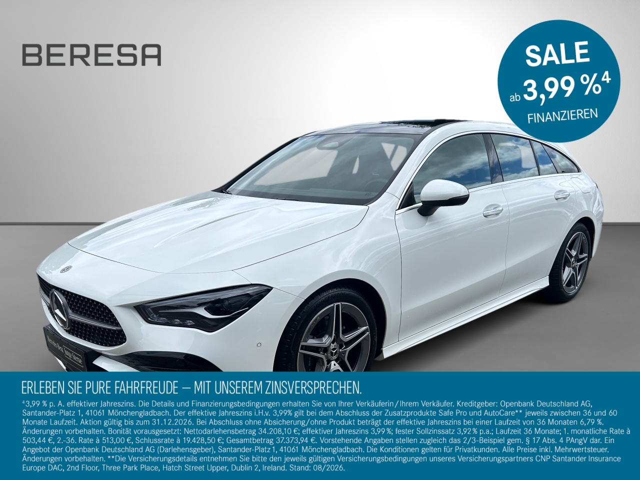 CLA 220 d SB AMG Pano AHK Memory Ambiente Kamera