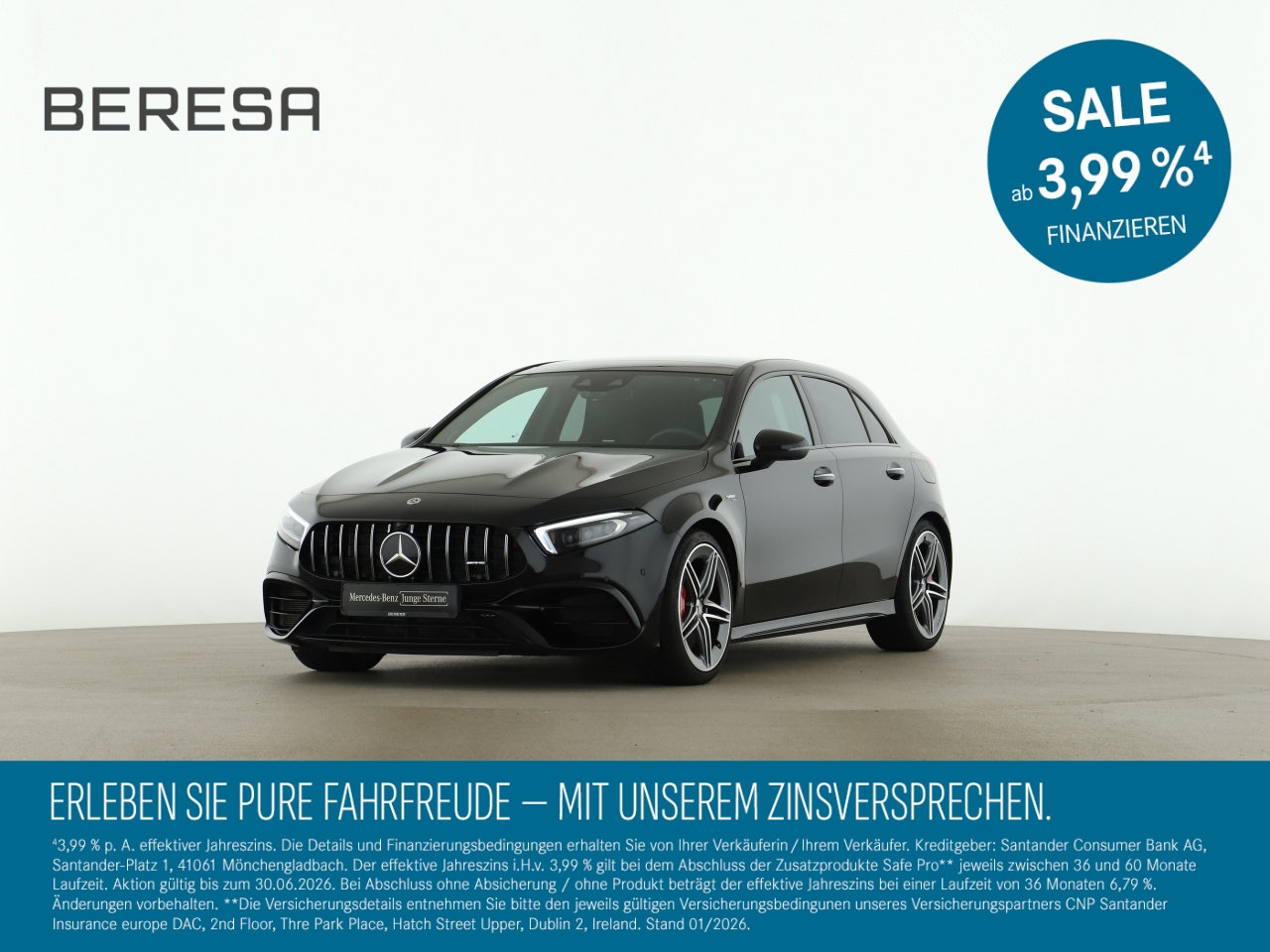A 45 AMG S 4M+ AMG Night Drivers Pano Burmester