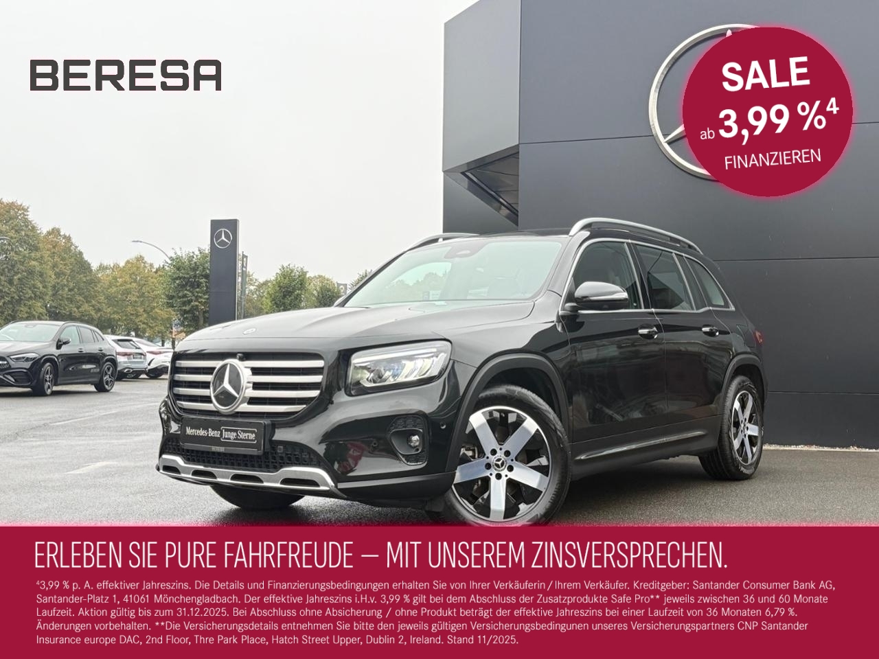 GLB 220 4M Progressive StHzg AHK Leder Distronic