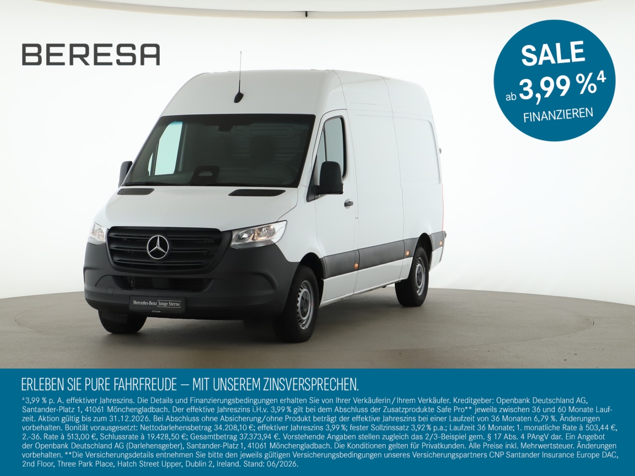 Sprinter 317 CDI Kasten Hoch Standard Pro Kamera