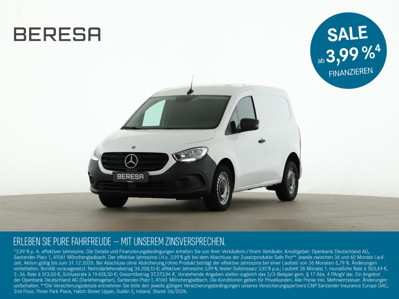 Citan 110 Kasten Standard PDC hinten Tempomat