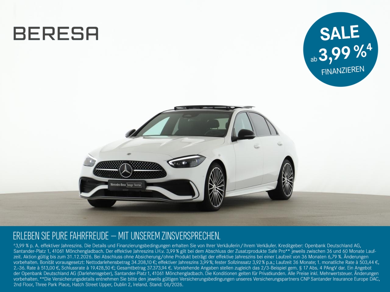 C 220 d AMG Digital Light Night MBUX Pano Kamera