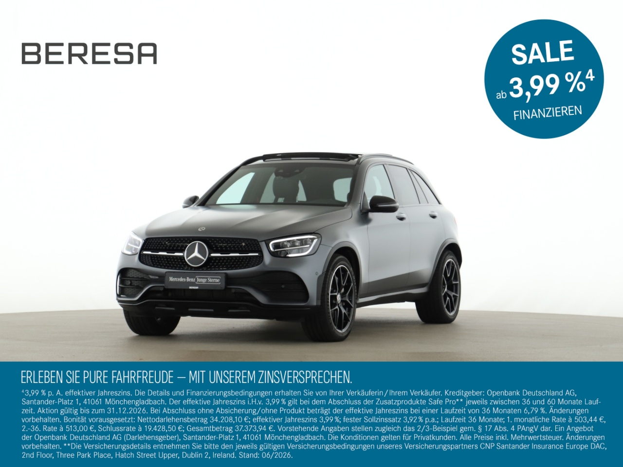 GLC 300 de 4M AMG Night MBUX Pano AHK Airmatic