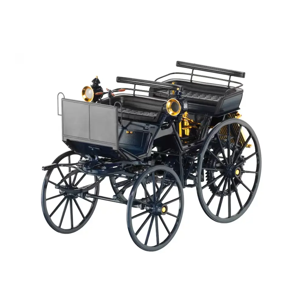 Mercedes-Benz Daimler Motorkutsche (1886) blau Norev 1:18