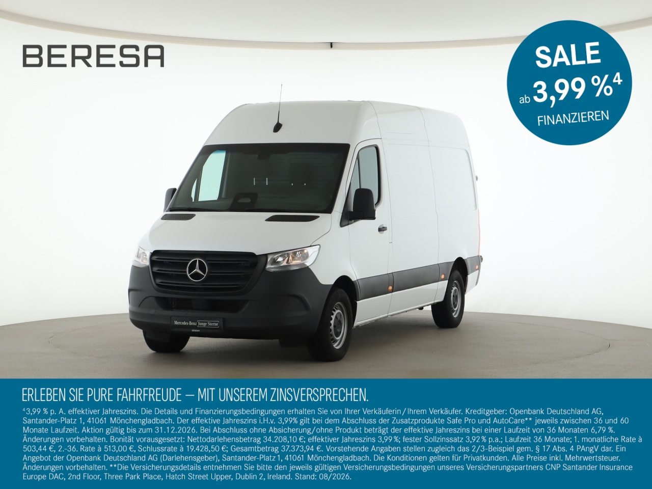 Sprinter 317 CDI Kasten Hoch Standard Pro Kamera