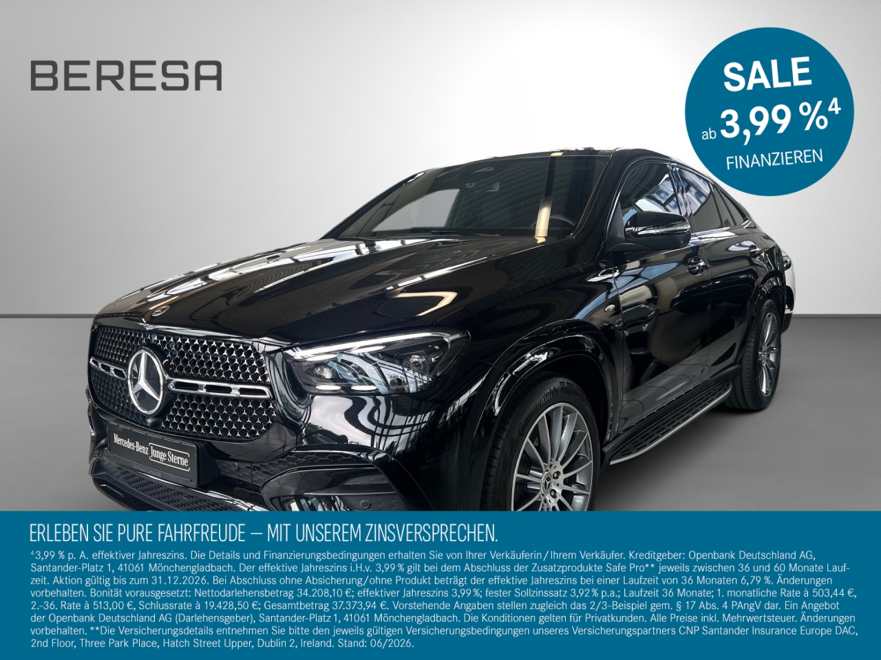 GLE 400 e 4M Coupé AMG Pano AHK HUD Sitzklima