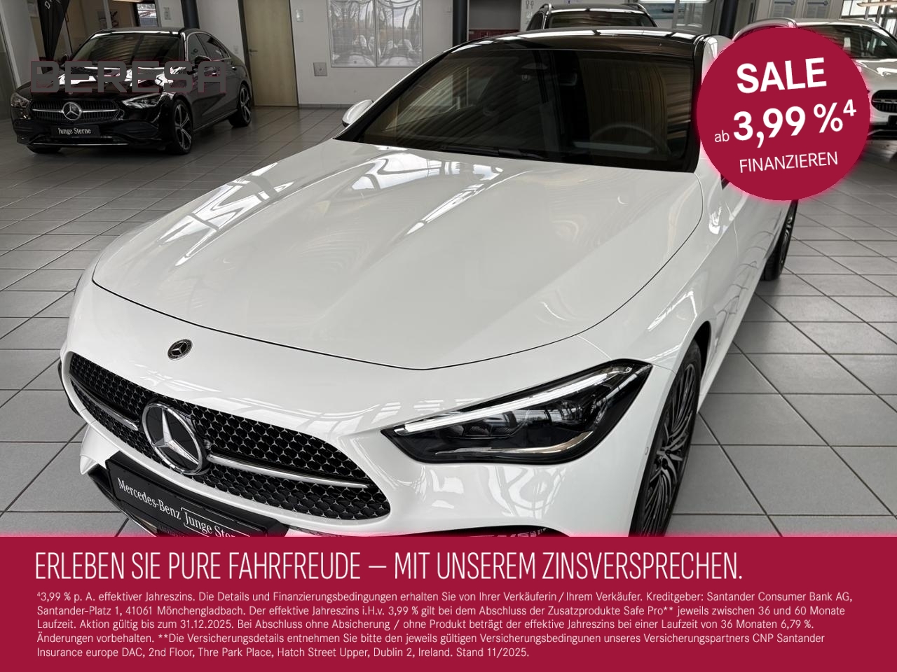 CLE 200 Coupé AMG Pano Winter-P. getöntes Glas