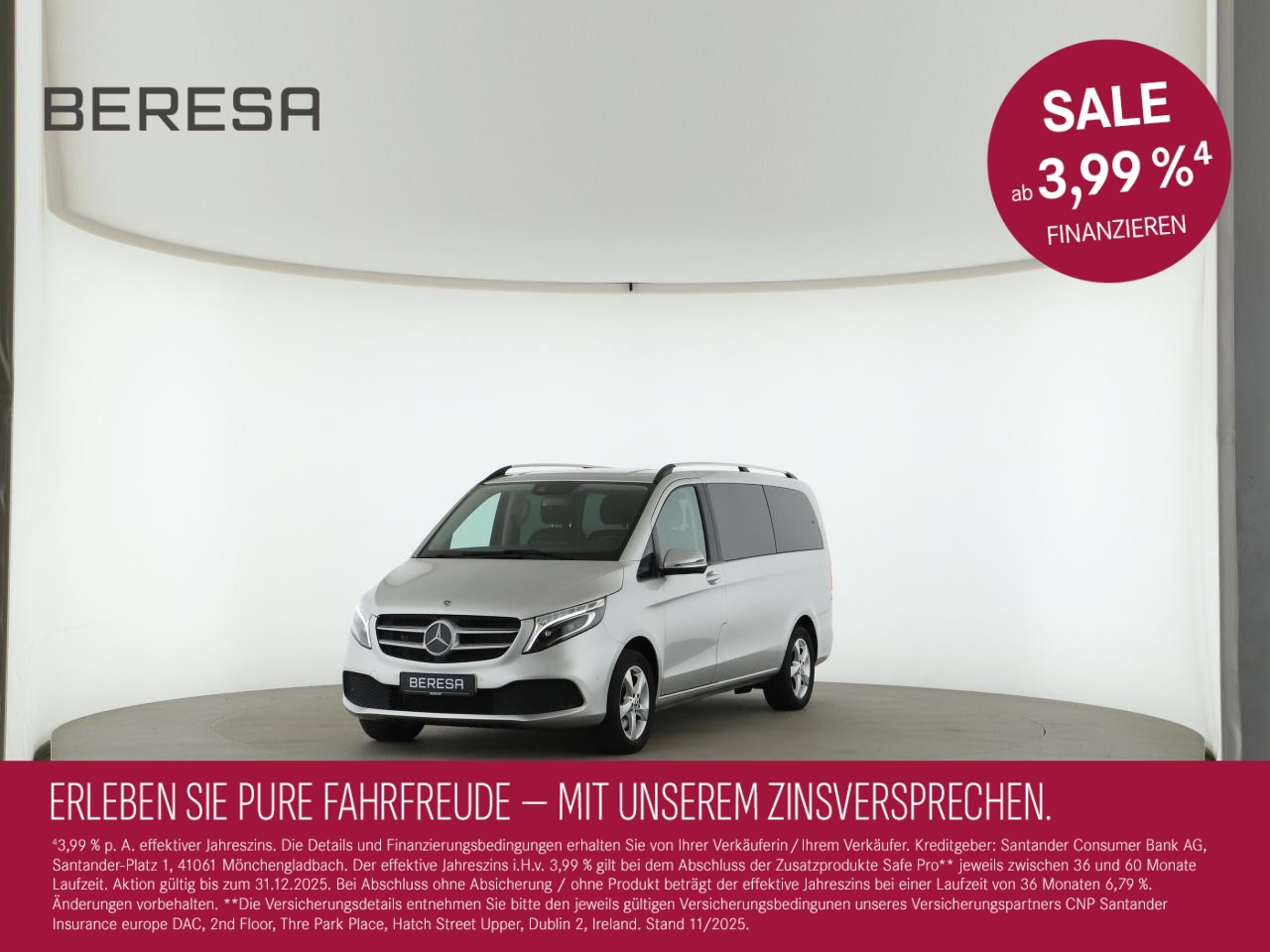 V 250 d 4M EDITION Lang AHK Distr Standhz