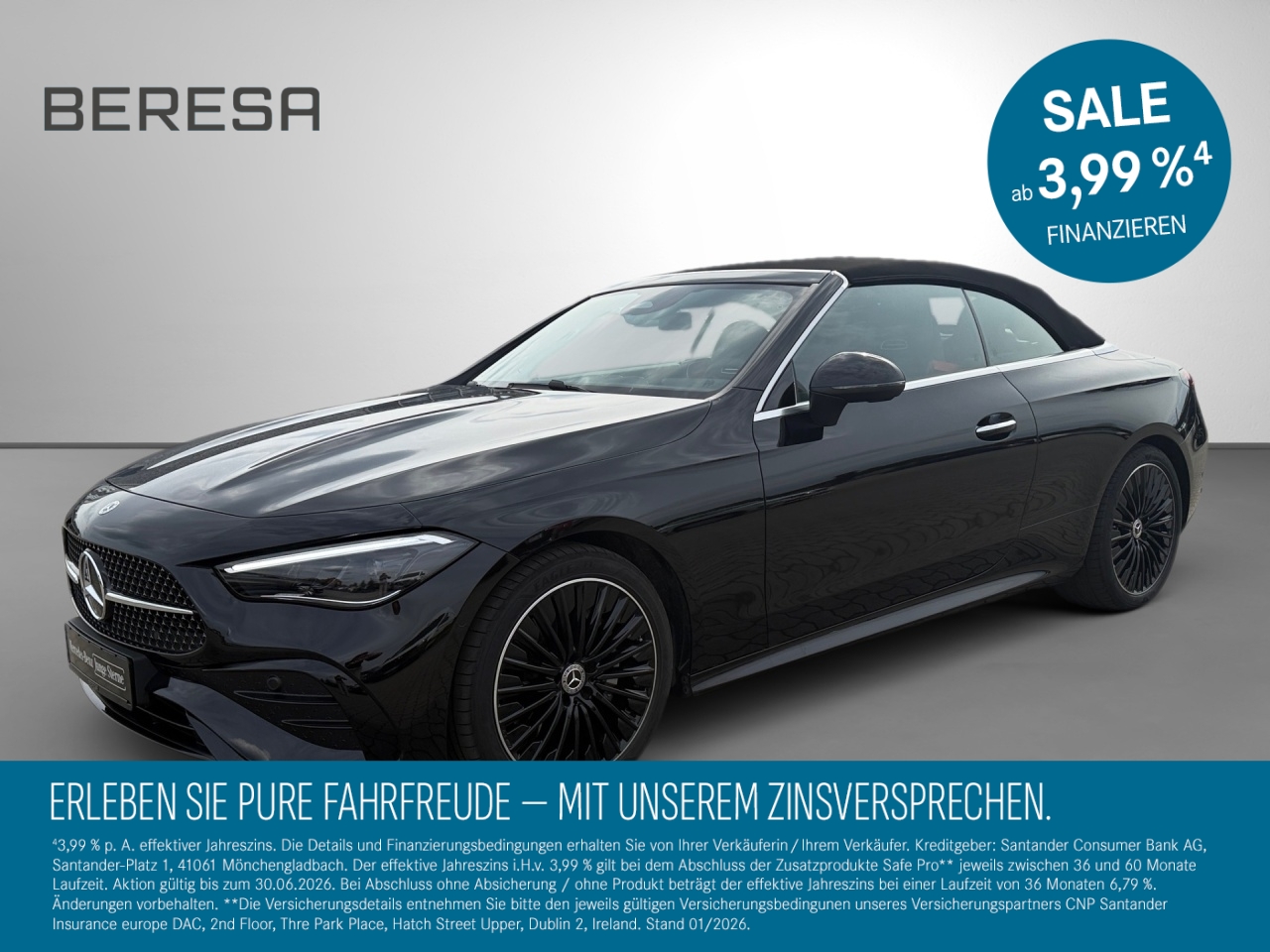 CLE 200 Cabriolet AMG Distronic Memory 19 Zoll