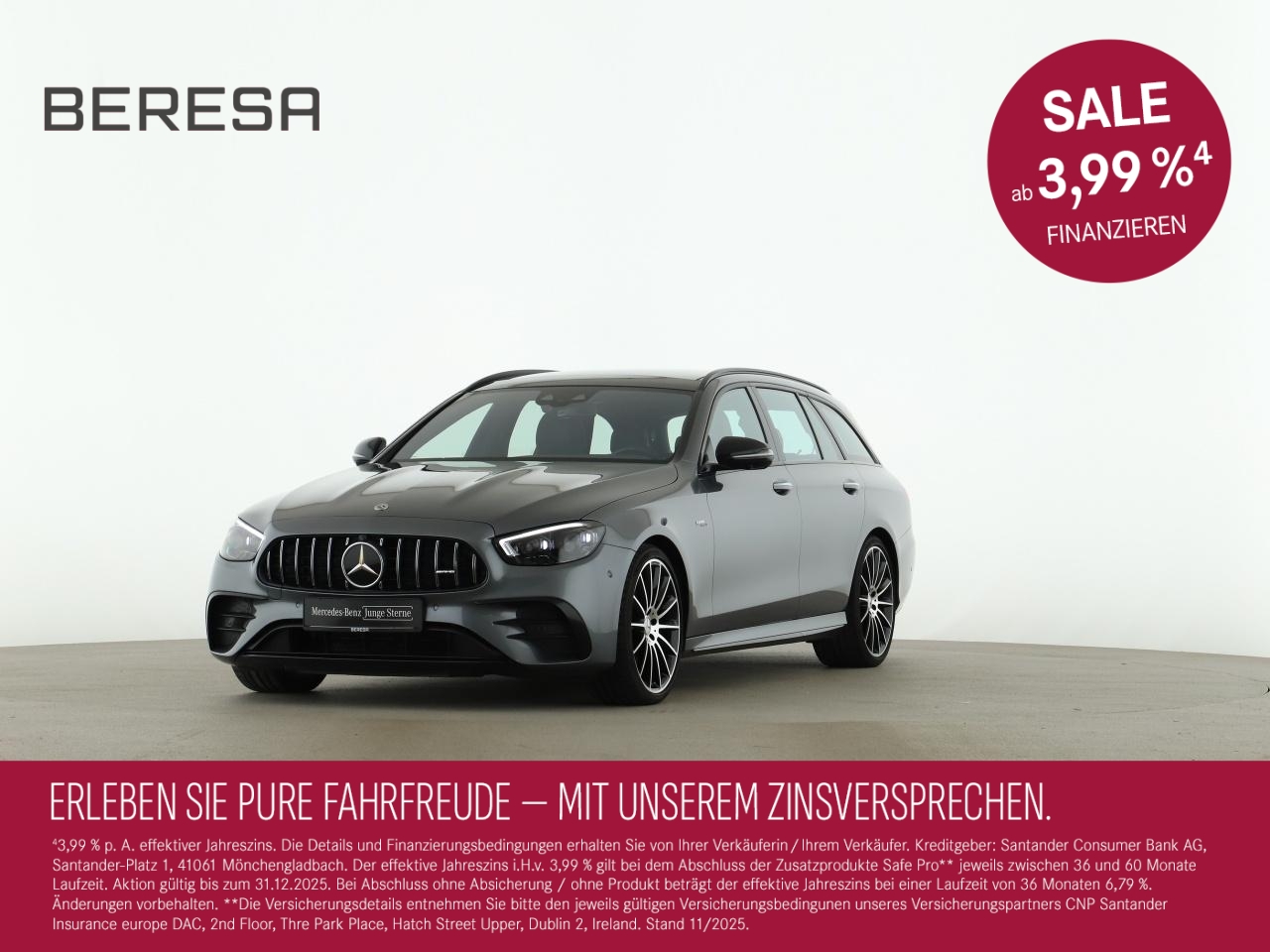 E 53 AMG 4M+ T Pano AHK Sitzklima HUD Burmester