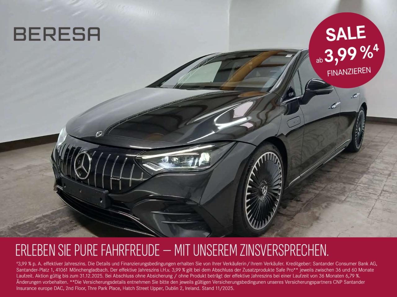 EQE 43 AMG 4M Night Hyperscreen Massage HUD 360