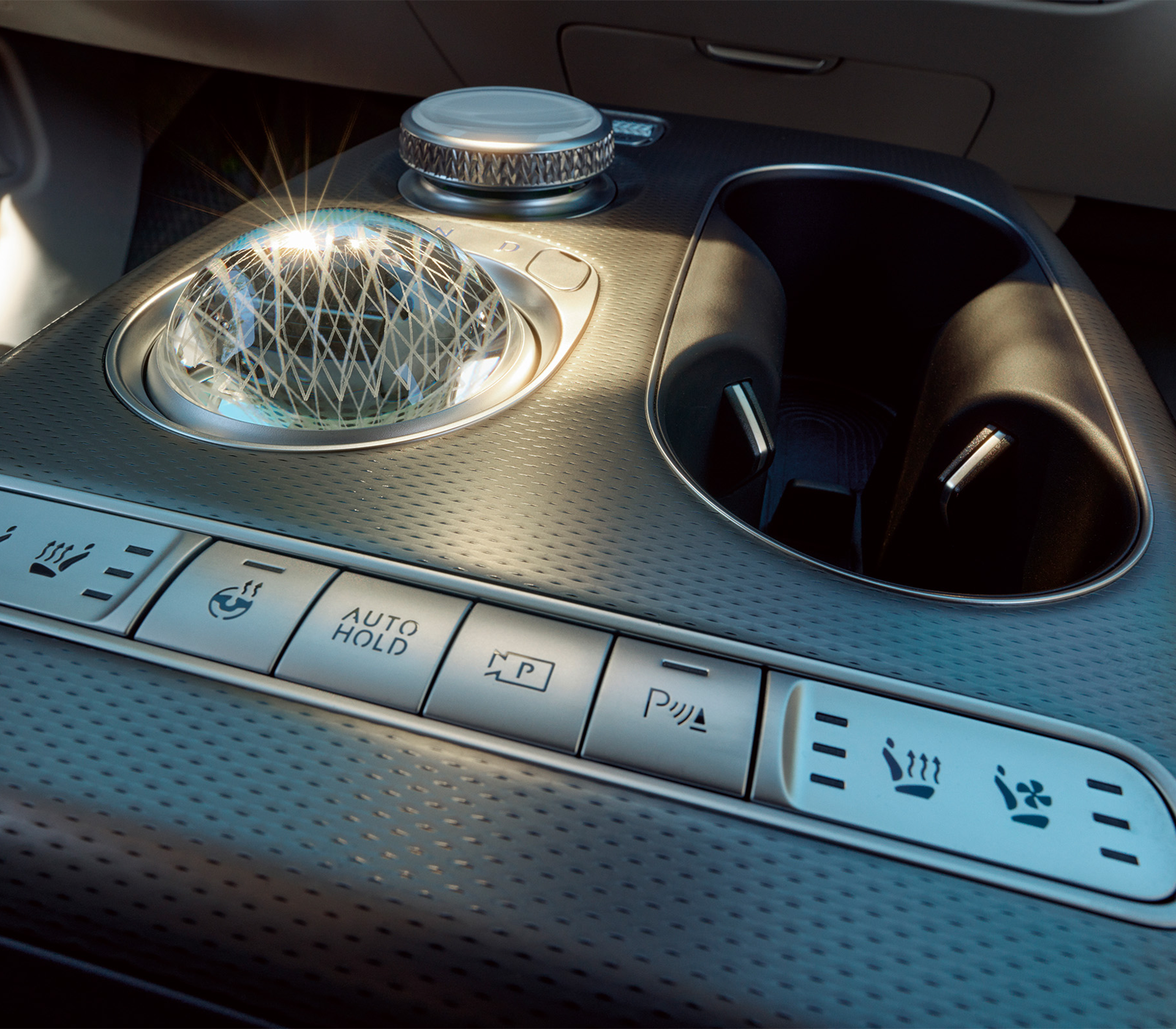 Genesis GV 60 Mittelkonsole