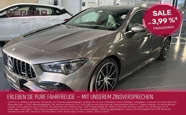 CLA 35 AMG SB 4M Pano Burmester Distronic Kamera