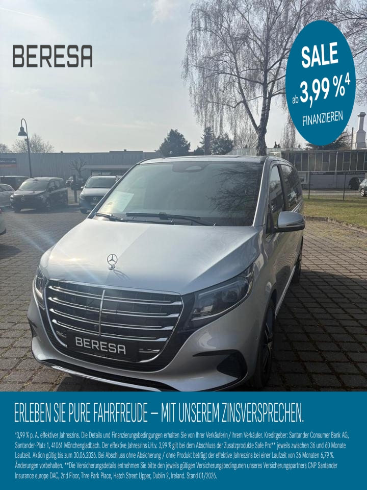 V 300 d Lang 4M Exclusive Airmatic AHK Nappa