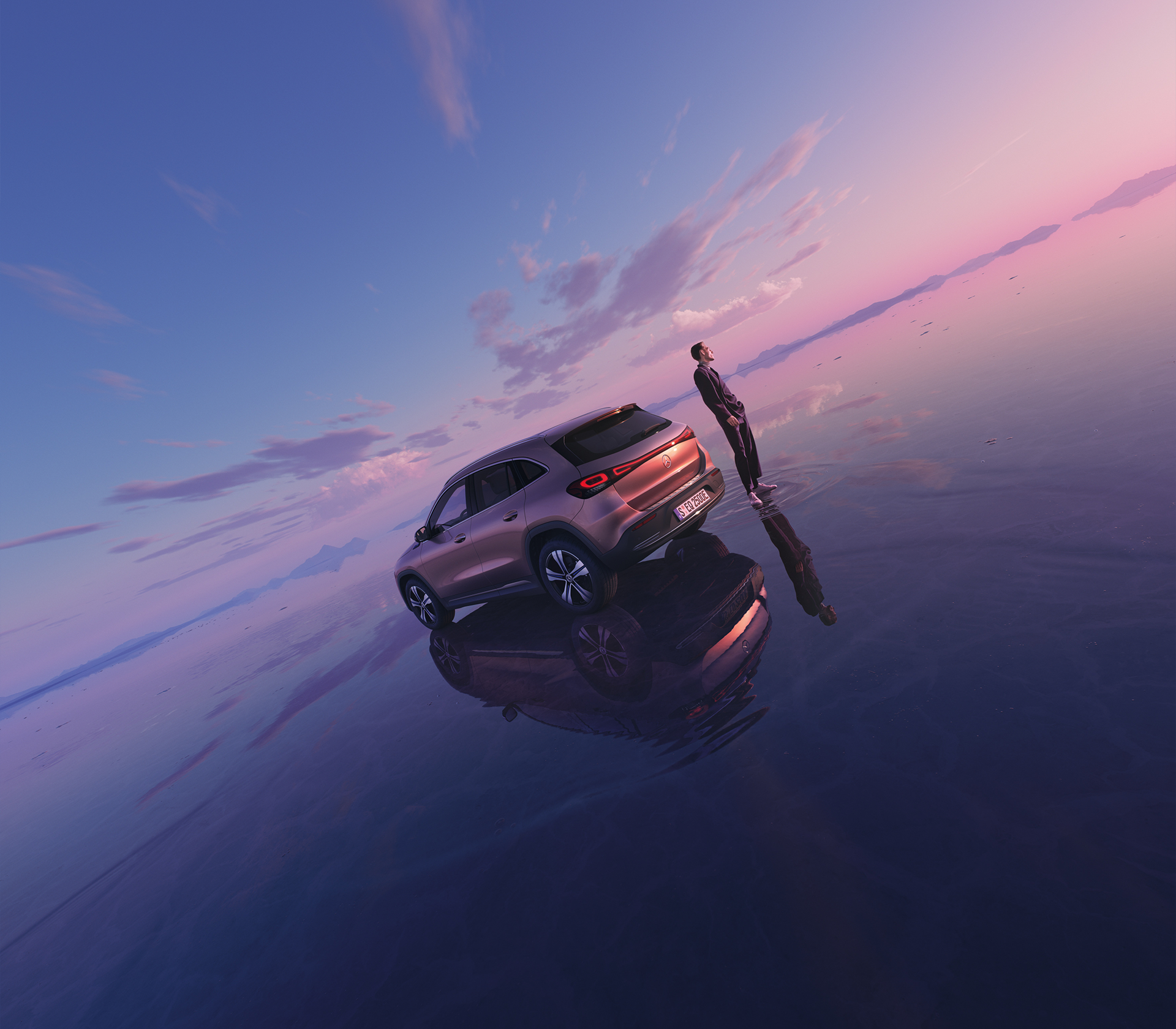 Mercedes-Benz EQA Seitenansicht