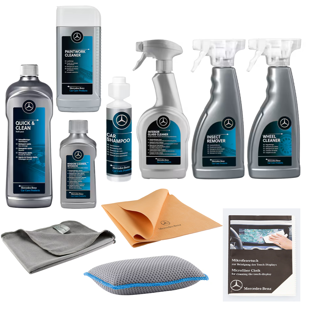 Mercedes-Benz Fahrzeugpflege Premium Komplettset