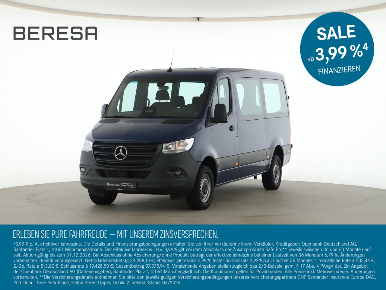 Sprinter 315 CDI Tourer Standard Pro 8 Sitze