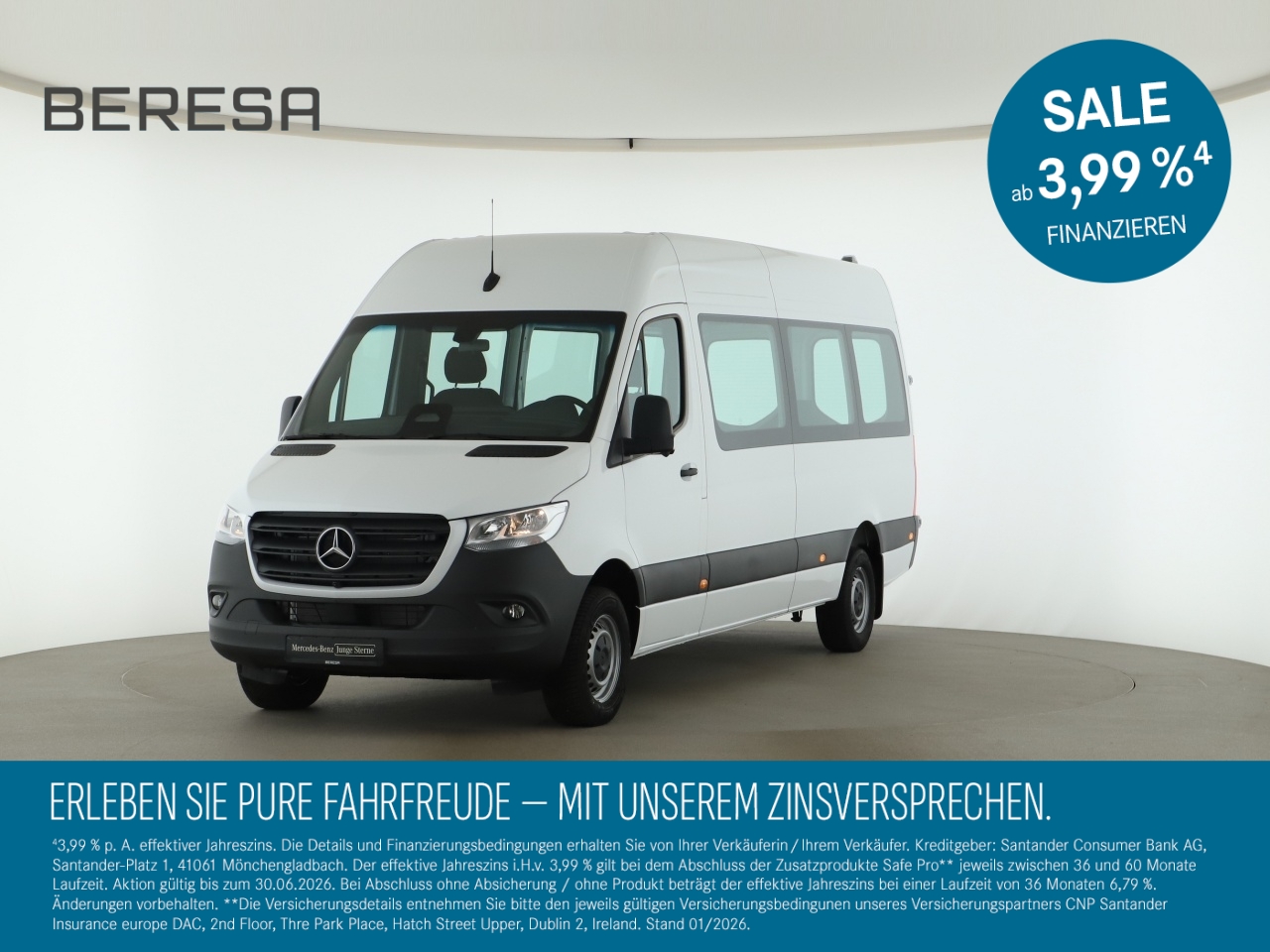 Sprinter 315 CDI Tourer Hoch Lang Pro 360° MBUX
