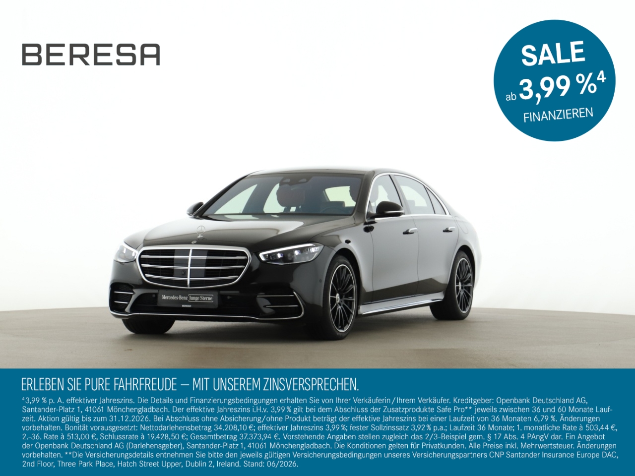 S 580 e AMG Burmester HUD Digital Light 20 Zoll