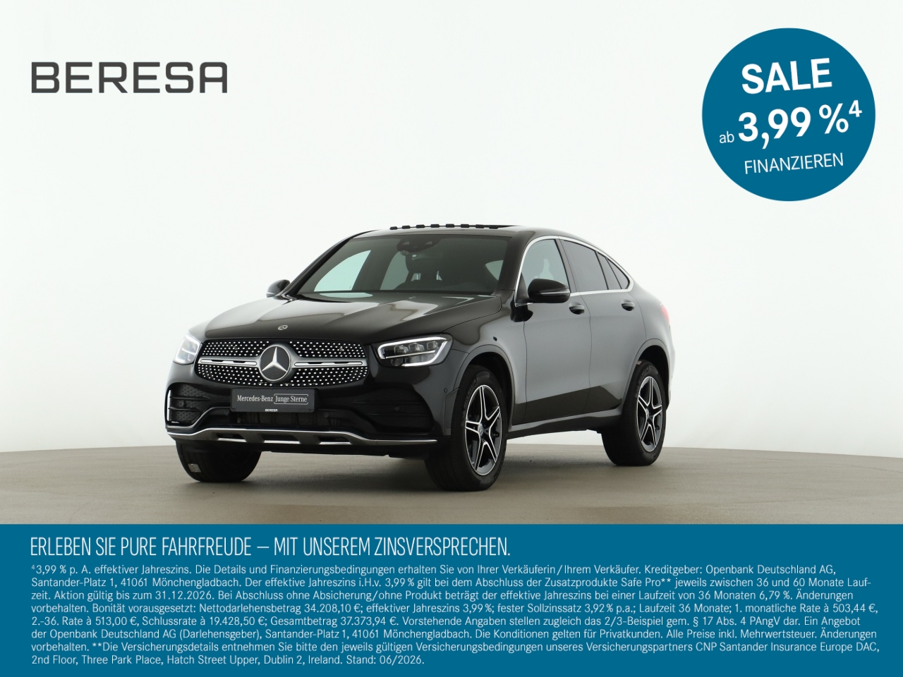 GLC 300 de 4M Coupé AMG SHD AHK Burmester Memory