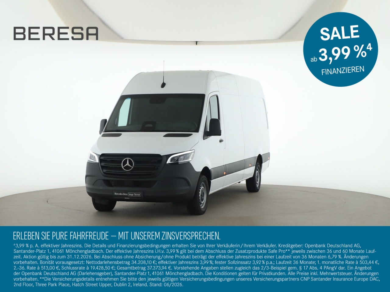 Sprinter 317 CDI Kasten Hoch Lang Pro Distronic