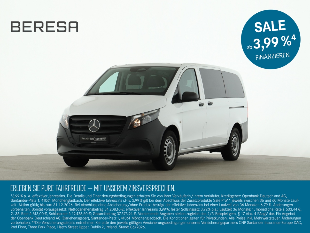 Vito 114 CDI Tourer Lang 9 Sitzer Kamera