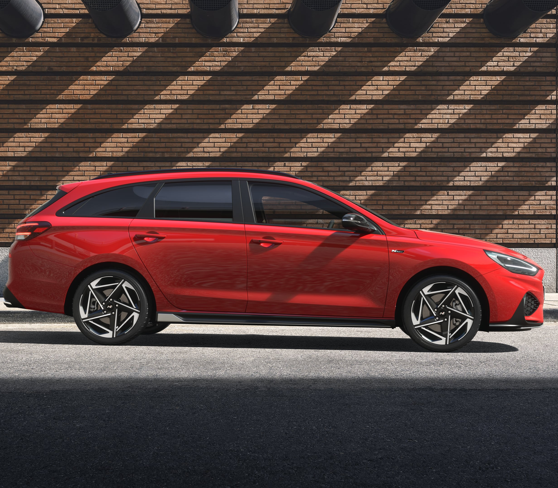 Hyundai i30 Kombi MY25 Seitenansicht N-Line