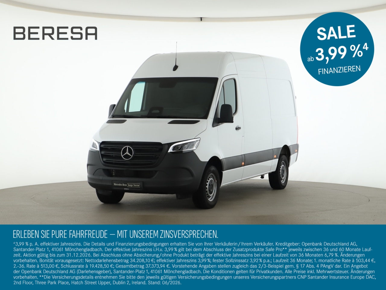 Sprinter 317 CDI Kasten Hoch Distr. LED Kamera