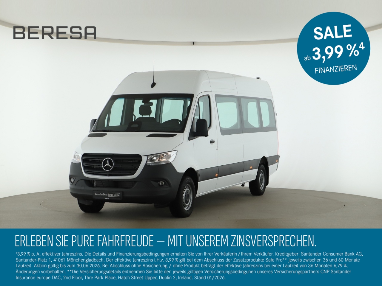 Sprinter 315 CDI Tourer Hoch Lang Pro 360° MBUX