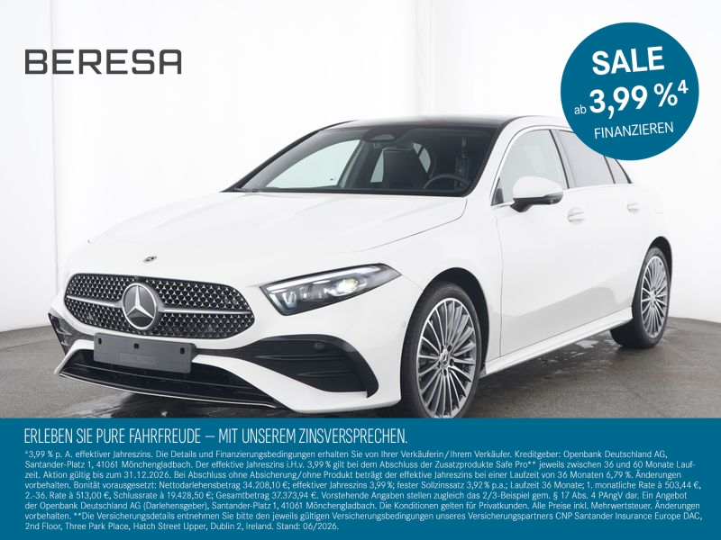 A 250 e AMG Leder Pano HUD Burmester 19 Zoll 360