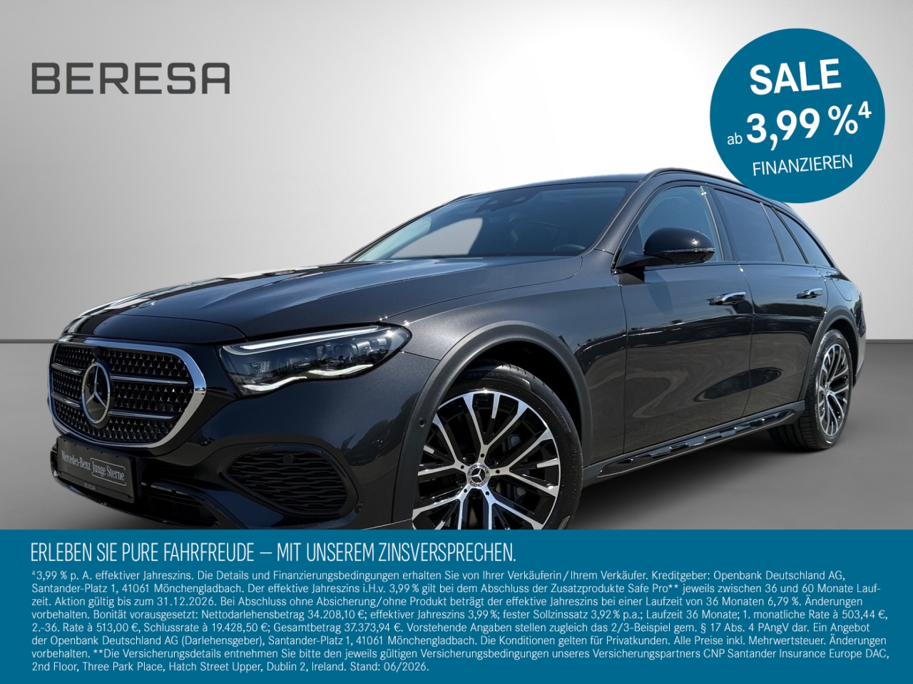 E 300 T de 4M All Terrain Massage Sitzklima AHK