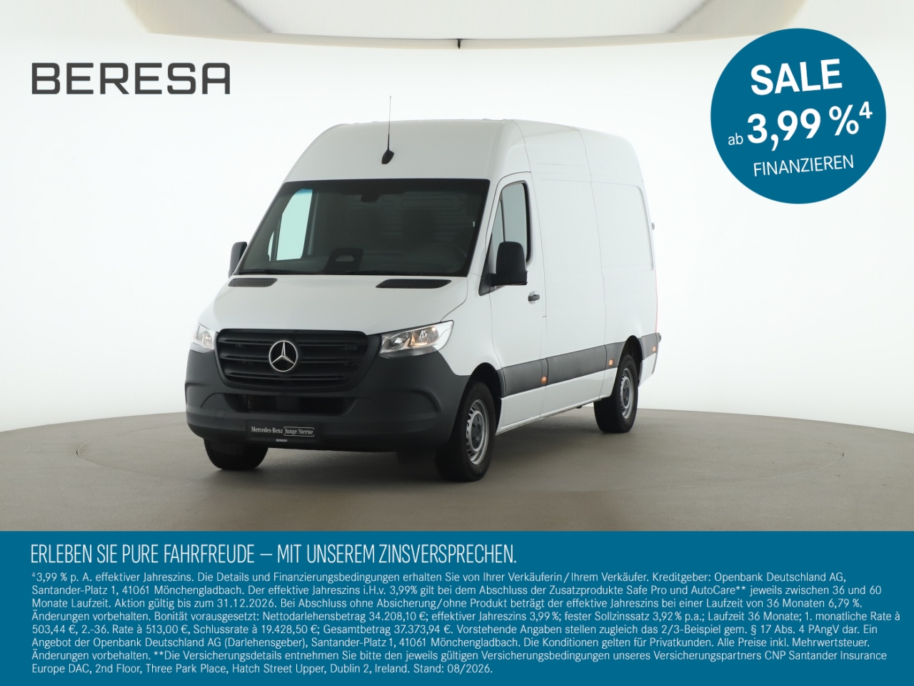 Sprinter 317 CDI Kasten Hoch Standard Pro Kamera