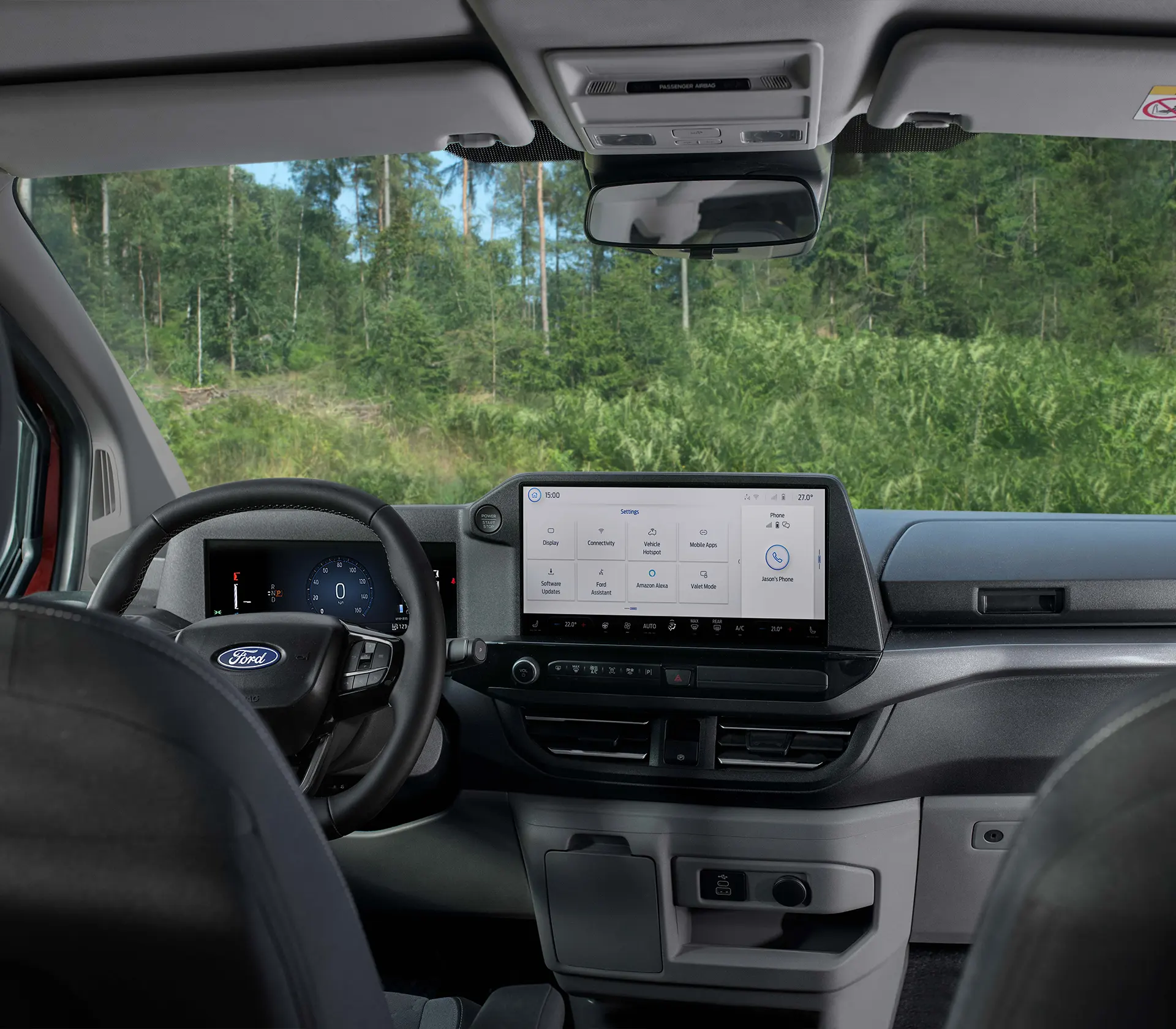 das Interieur des Ford Nugget