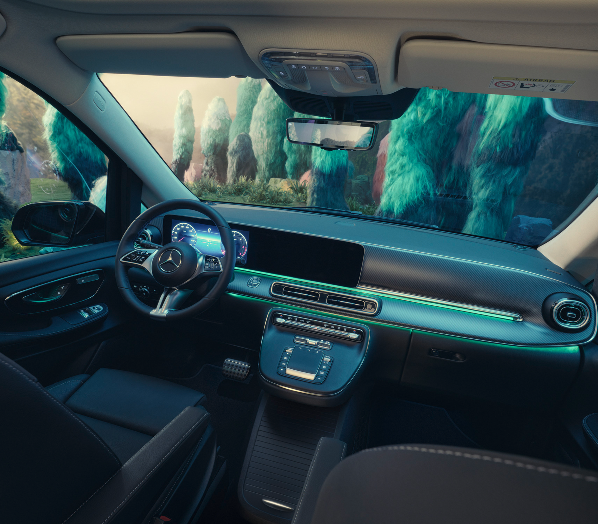 Mercedes-Benz V-Klasse Marco Polo Cockpit