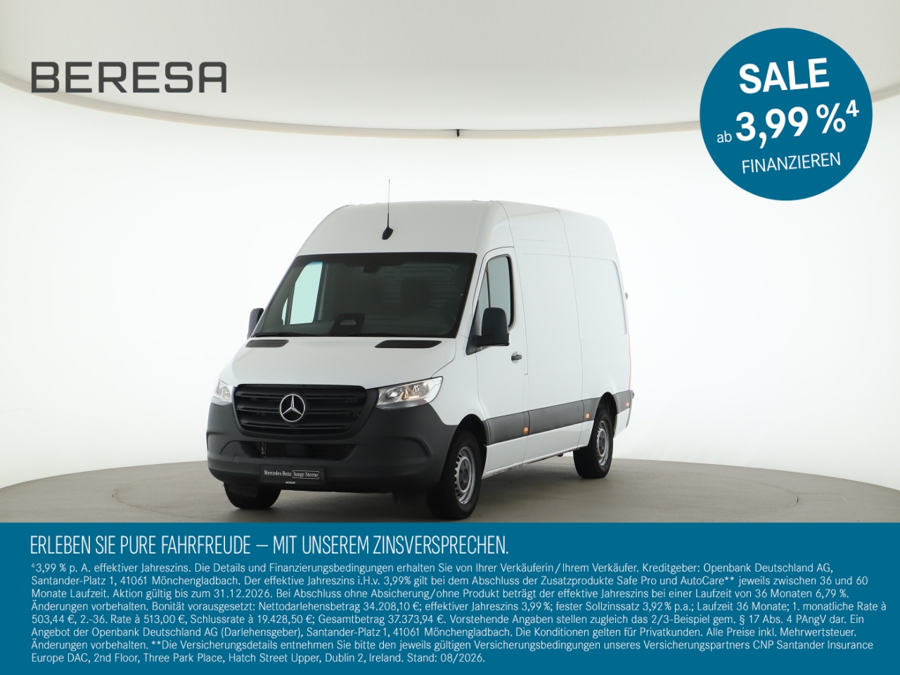 Sprinter 317 CDI Kasten Hoch Standard Pro Kamera