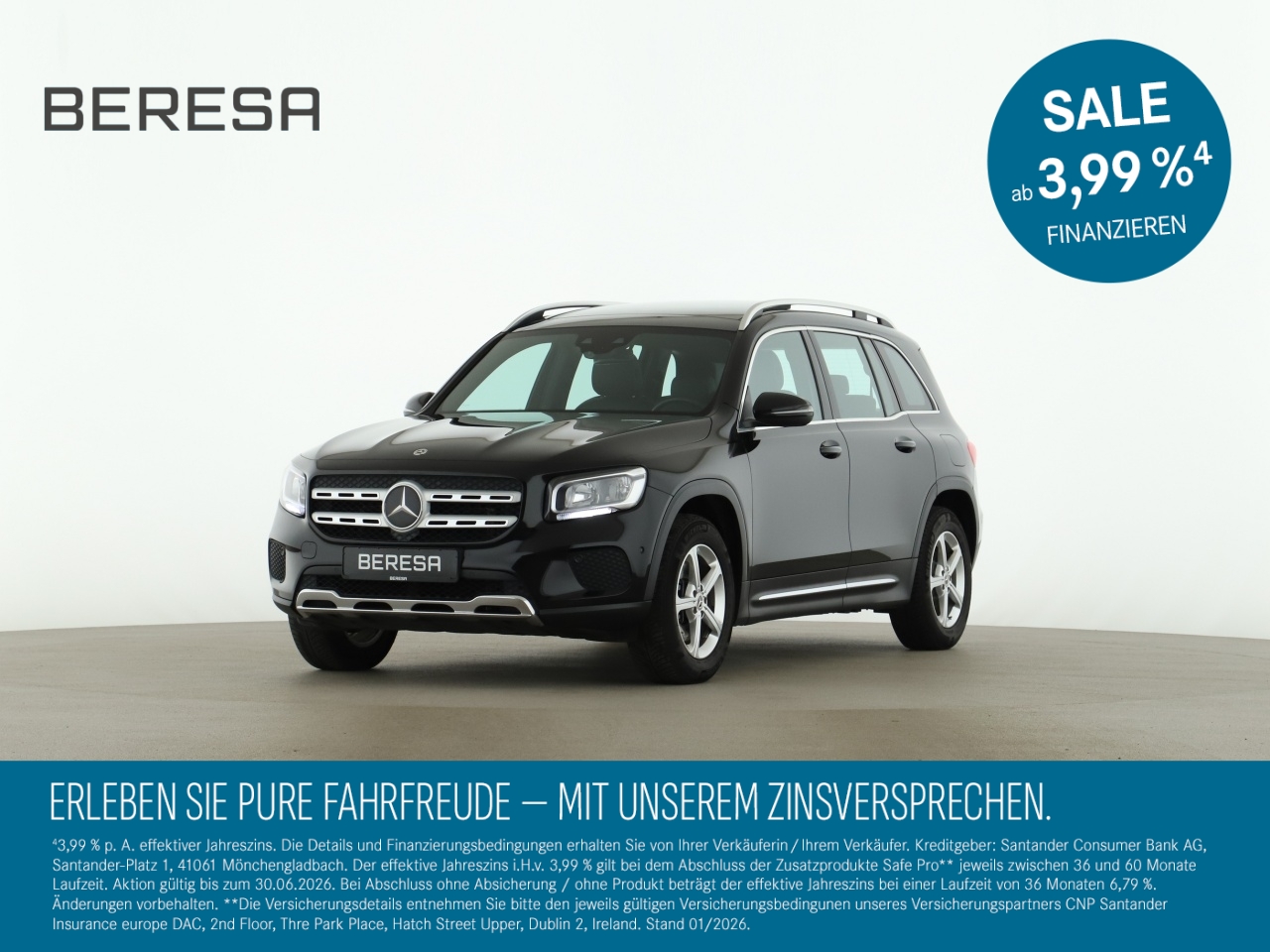 GLB 200 d Progressive MBUX Pano AHK Distronic