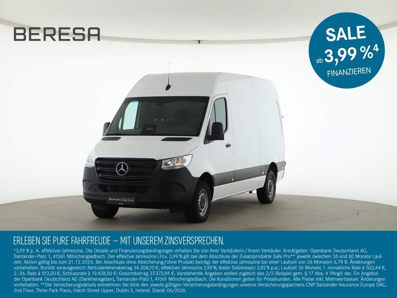 Sprinter 317 CDI Kasten Hoch Pro Kamera Navi