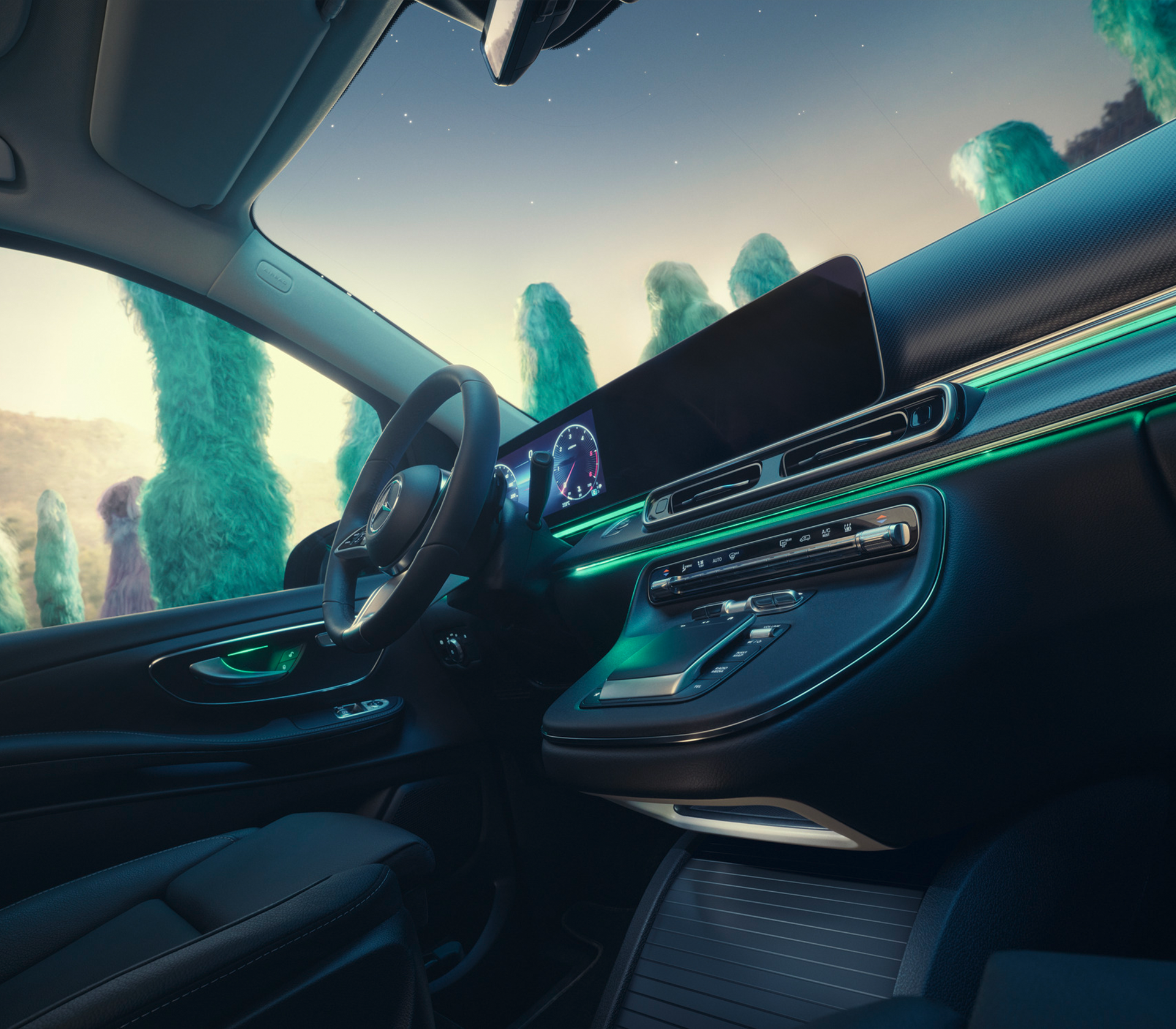 Mercedes-Benz V-Klasse Marco Polo Cockpit