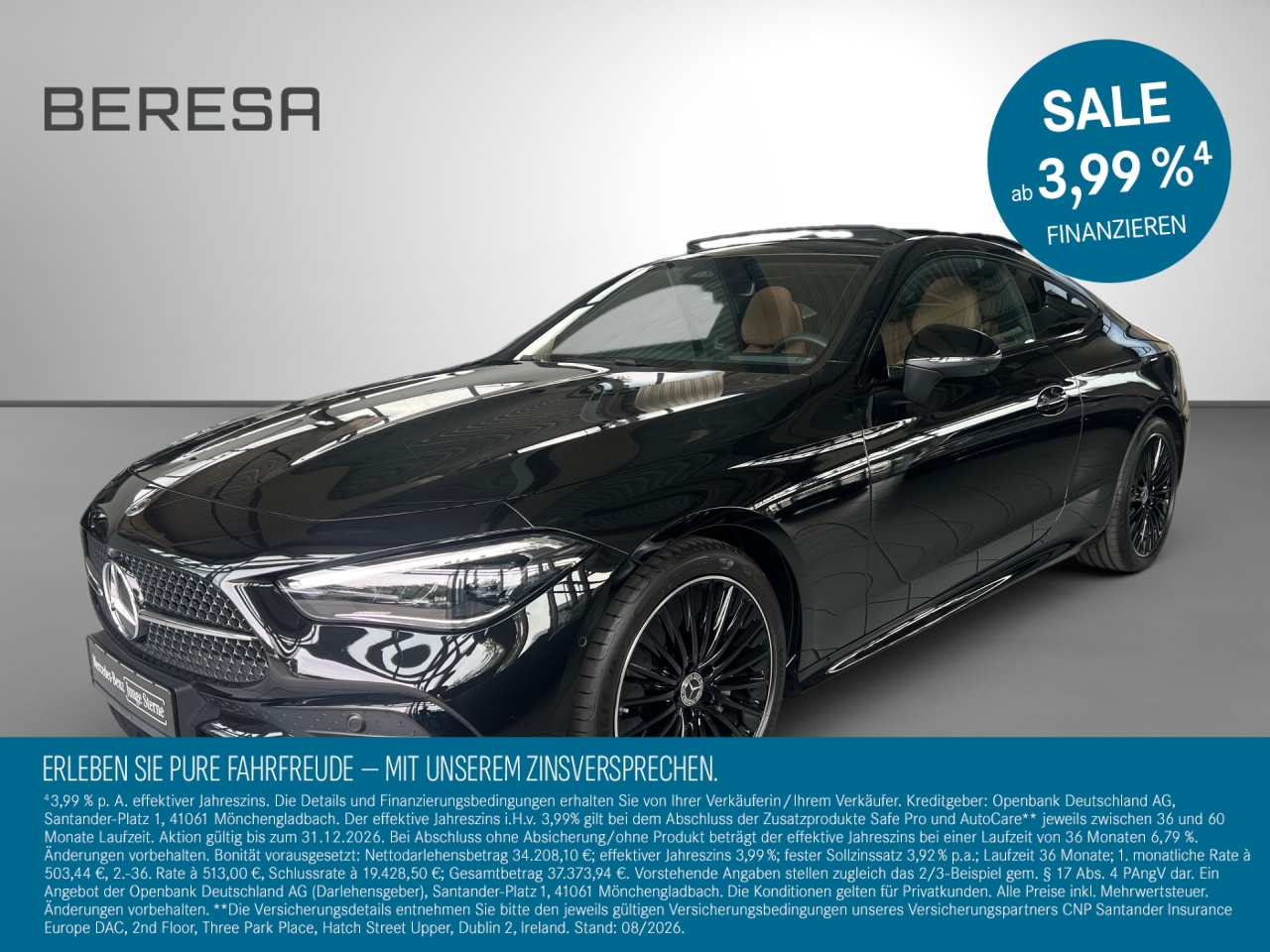 CLE 220 d Coupé AMG Night Pano Burmester 19 Zoll